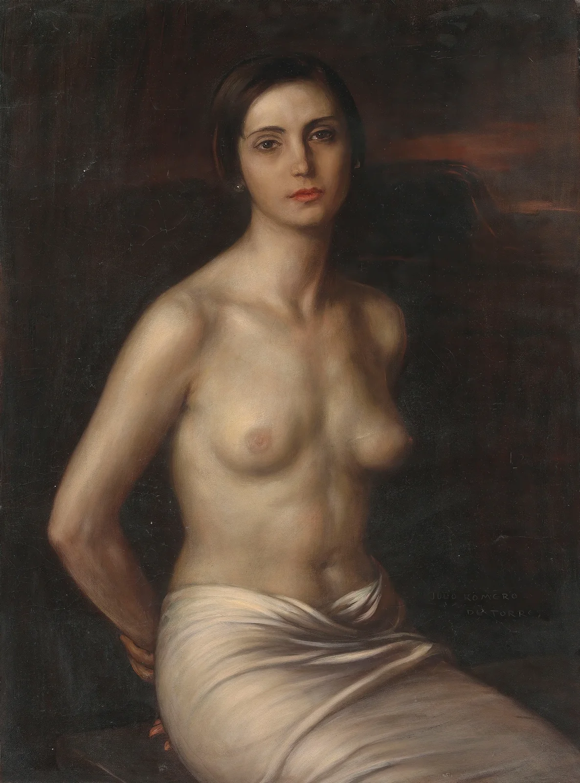 The slave av Julio Romero De Torres