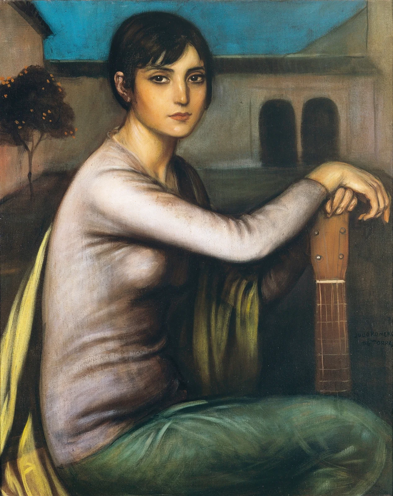 Tristeza Andaluza (Melancholy) av Julio Romero De Torres