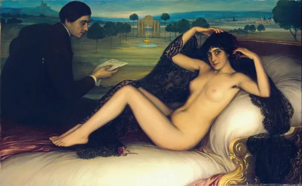 Venus of Poetry av Julio Romero De Torres
