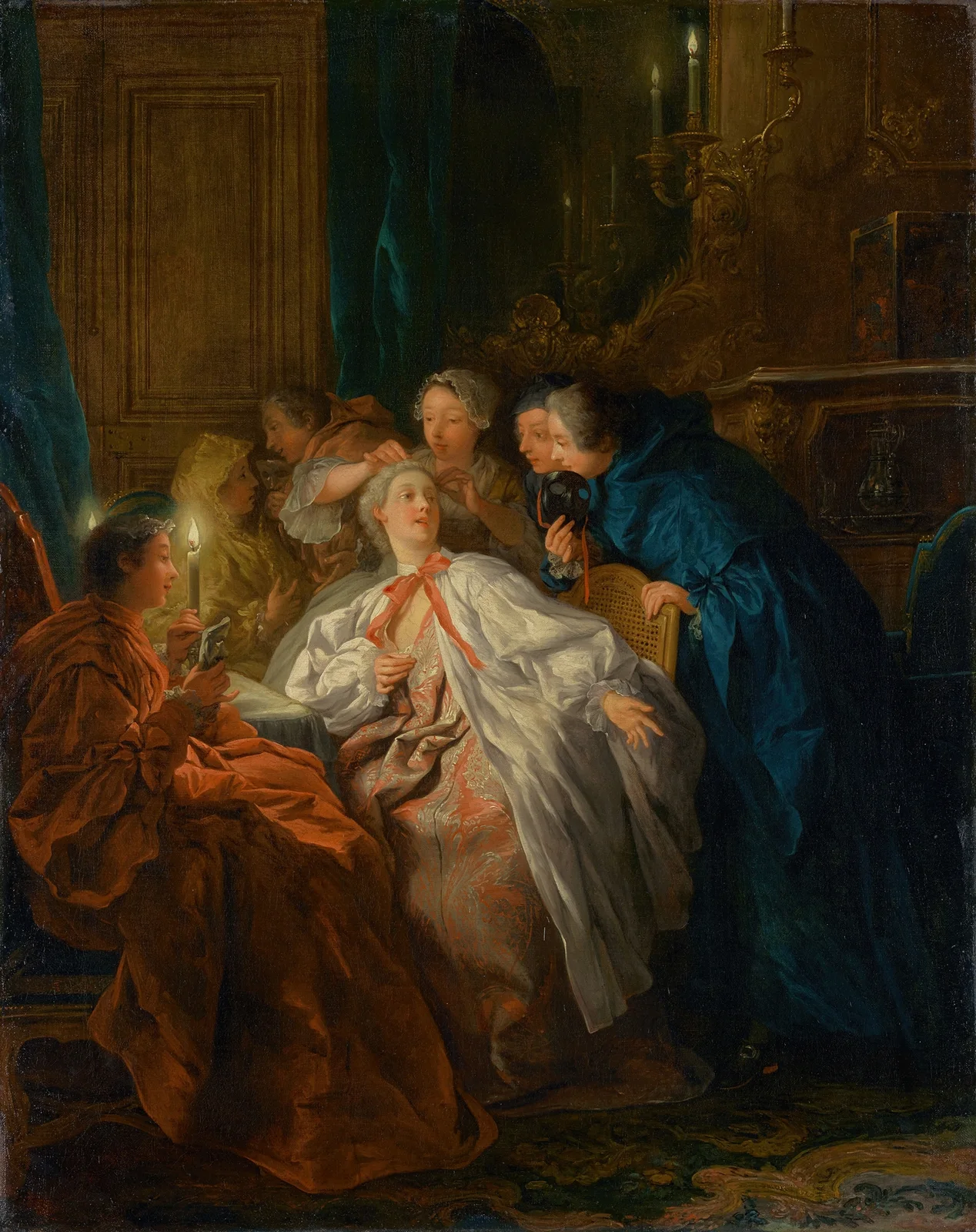 Before the Ball av Jean-François de Troy