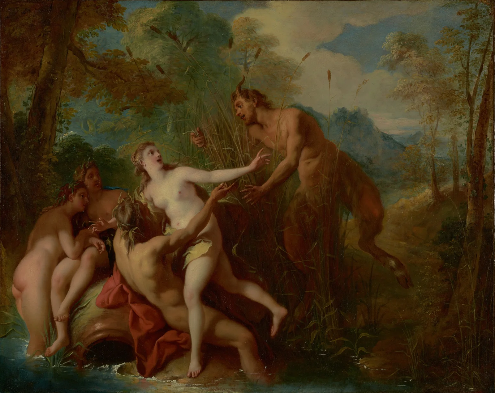 Pan and Syrinx av Jean-François de Troy
