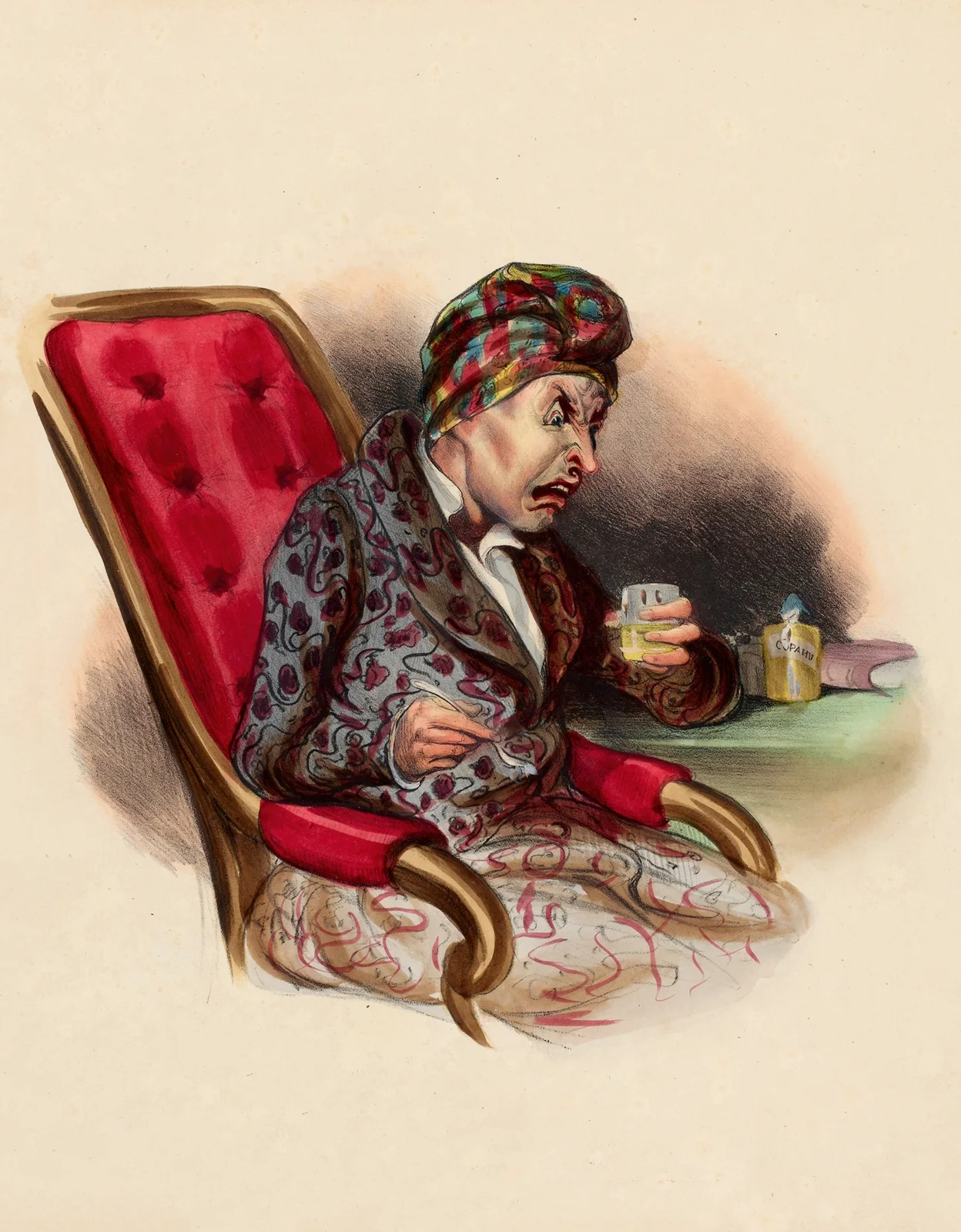 La Potion Draught av Charles-Joseph Traviès de Villers