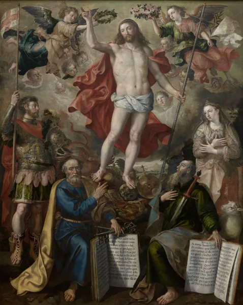 Christ Triumphant av Maerten De Vos
