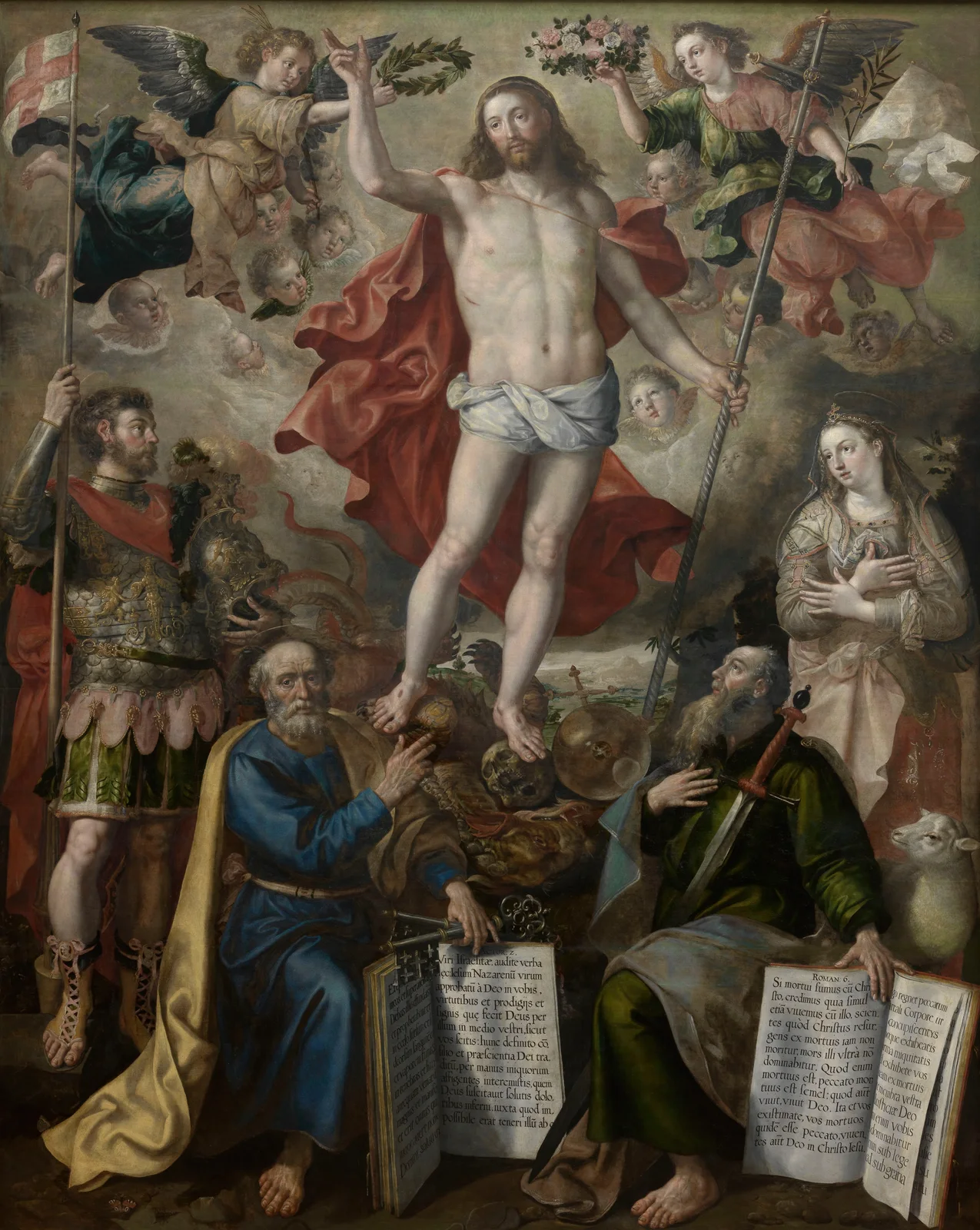 Christ Triumphant av Maerten De Vos