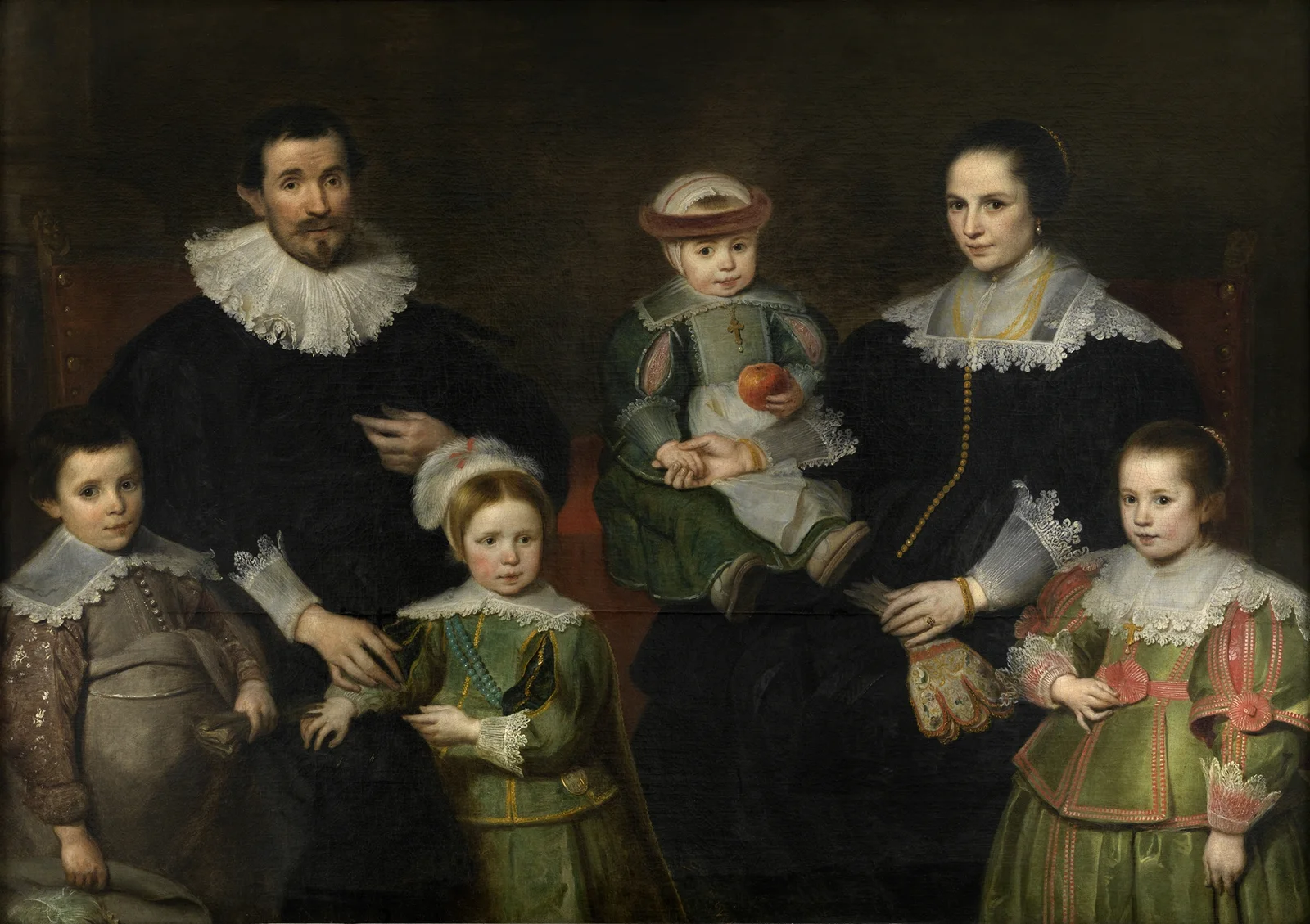 Family portrait av Cornelis de Vos
