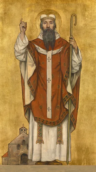 Saint Boniface of Mainz av Albrecht De Vriendt