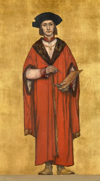 The Painter Jan van Eyck av Albrecht De Vriendt