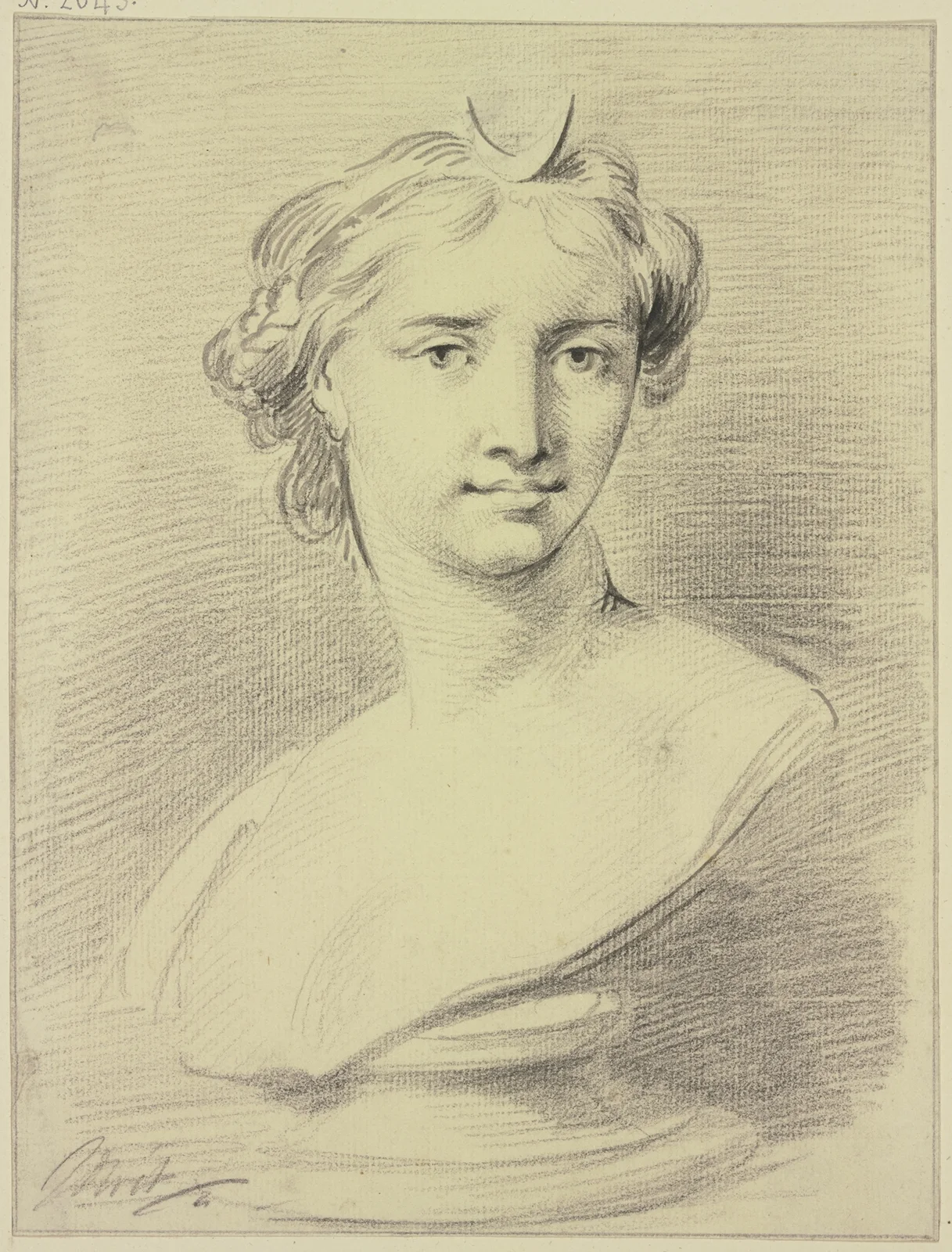 Bust of Diana av Jacob de Wit