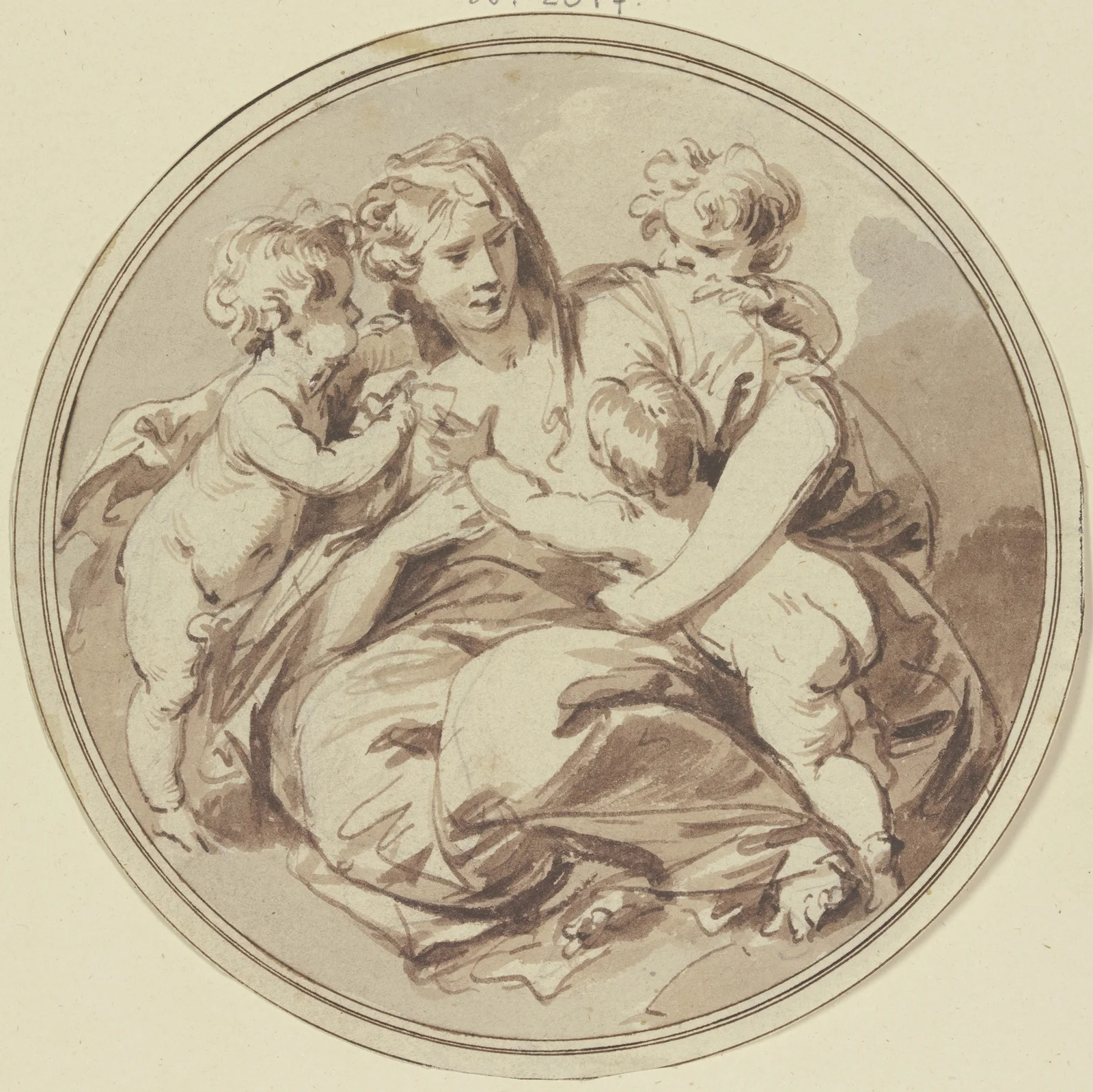Caritas av Jacob de Wit