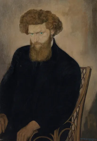 Portrait of Fabrice Polderman av Gustave Van de Woestijne