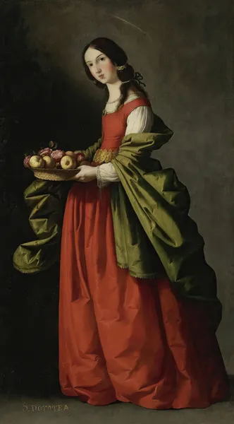 Saint Dorothy av Francisco de Zurbarán