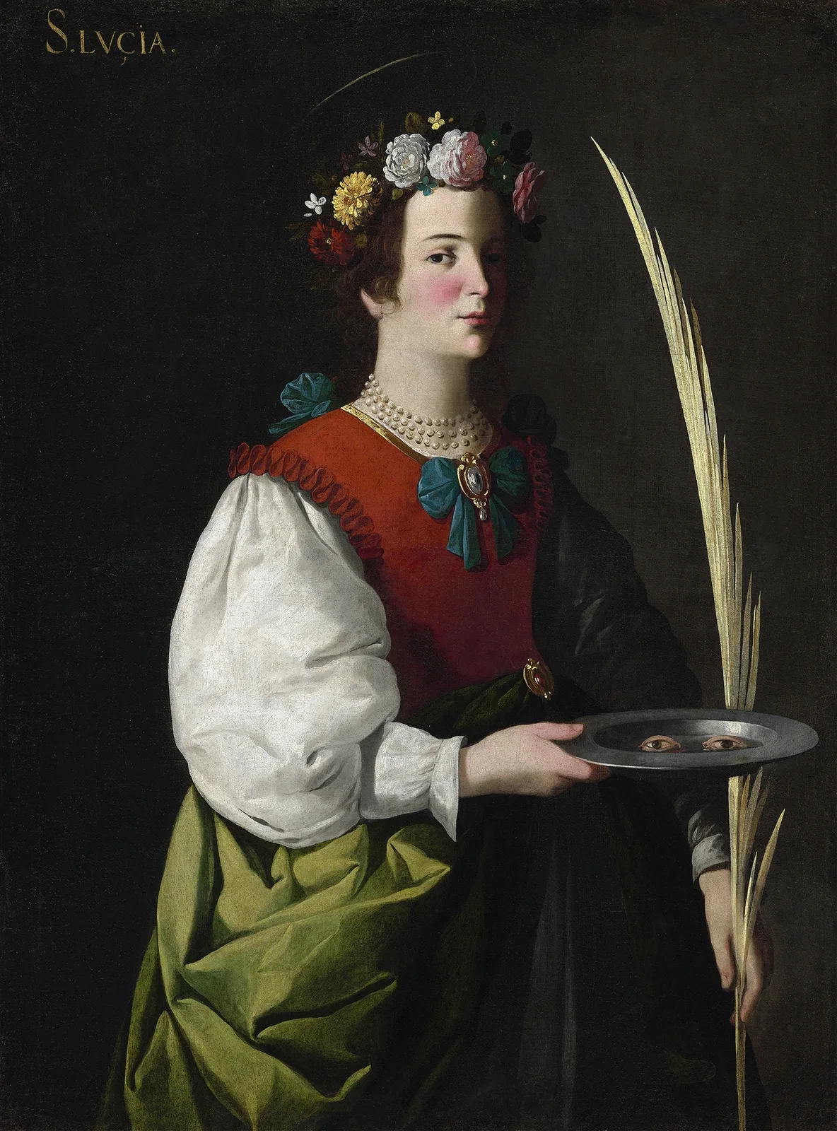 Saint Lucy av Francisco de Zurbarán