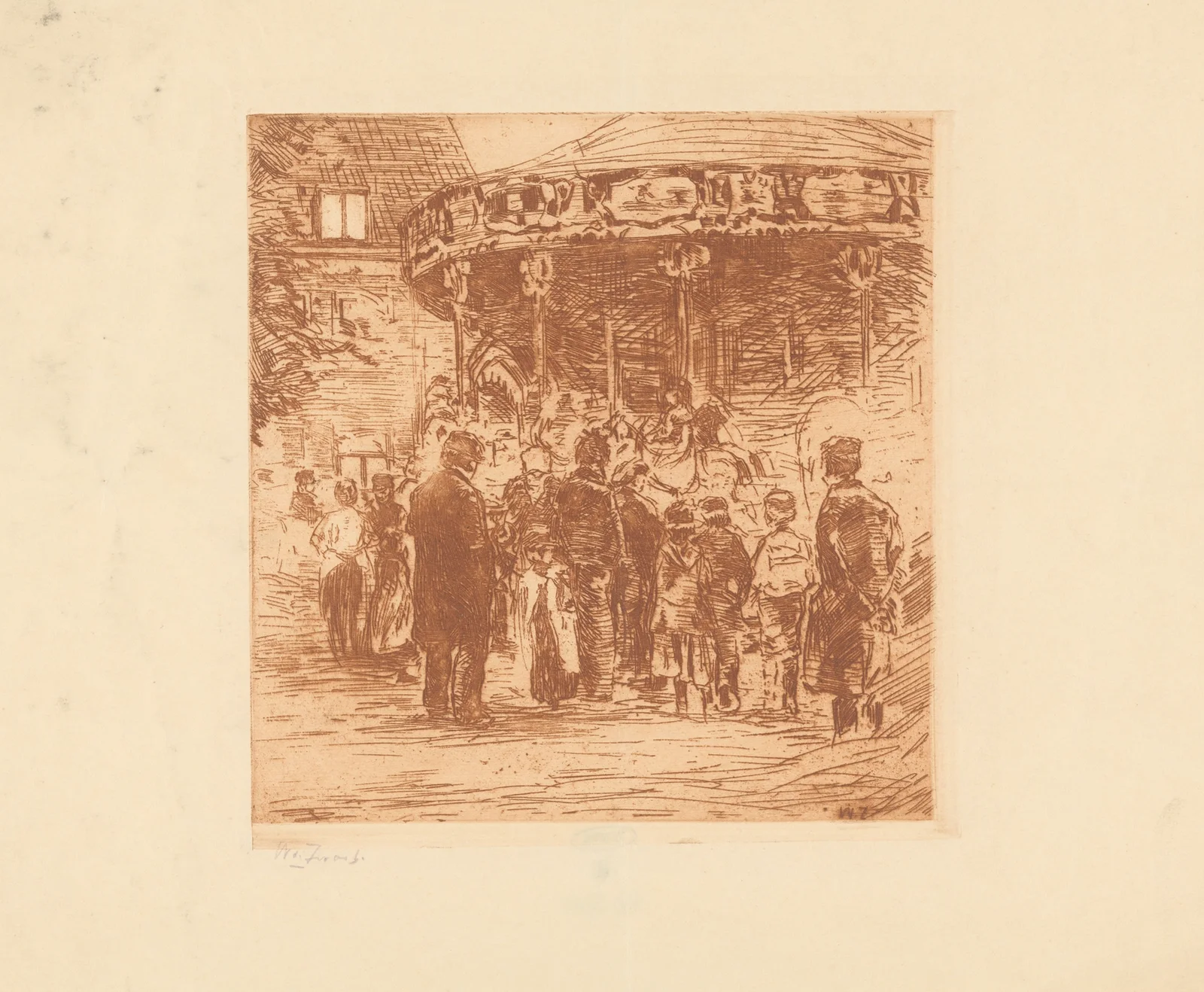 Draaimolen av Willem de Zwart