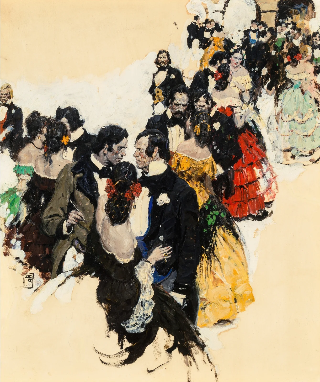 Periwinkle House av Dean Cornwell