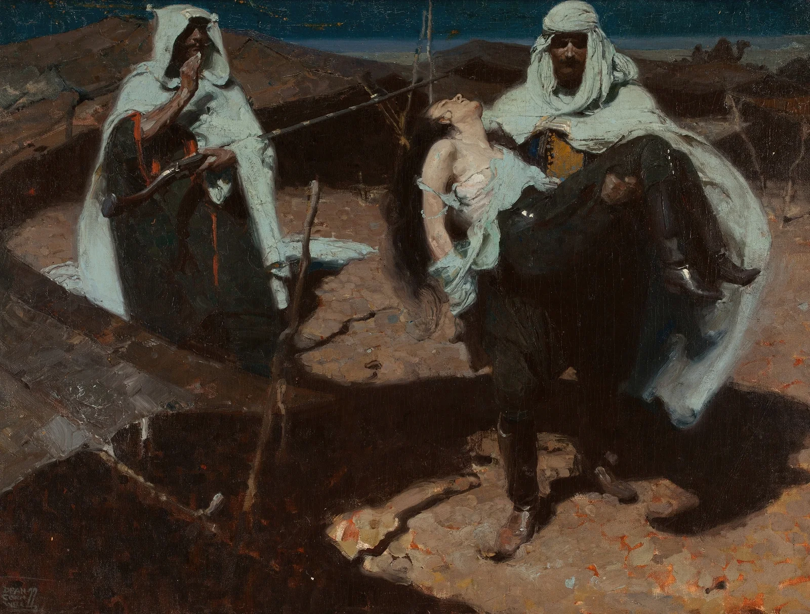 The Desert Healer av Dean Cornwell