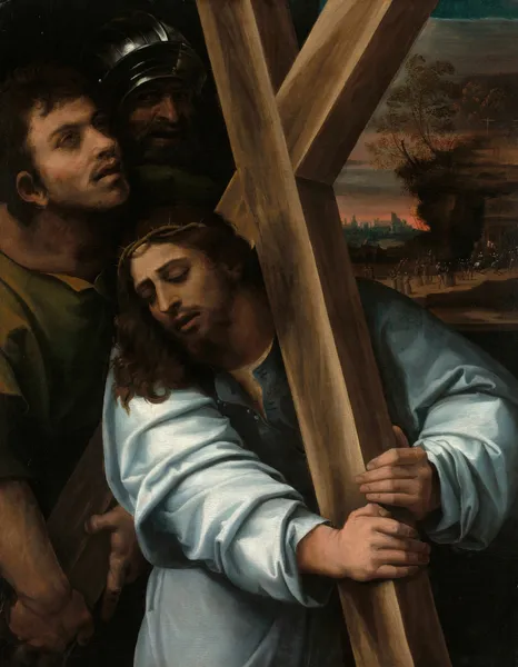 Christ Carrying the Cross av Sebastiano del Piombo