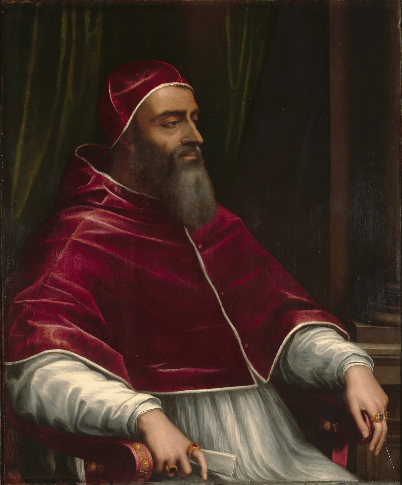 Pope Clement VII av Sebastiano del Piombo