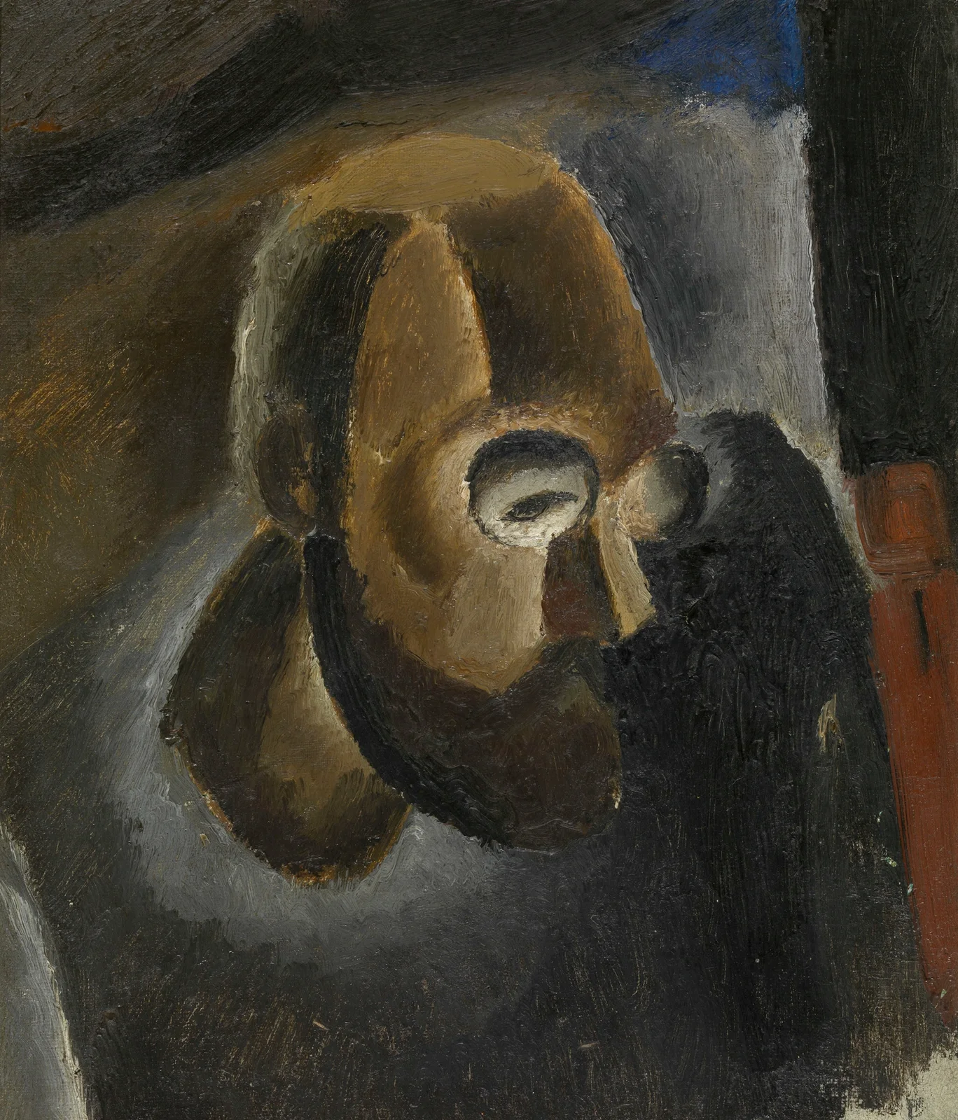 Selfportrait av Frits van den Berghe
