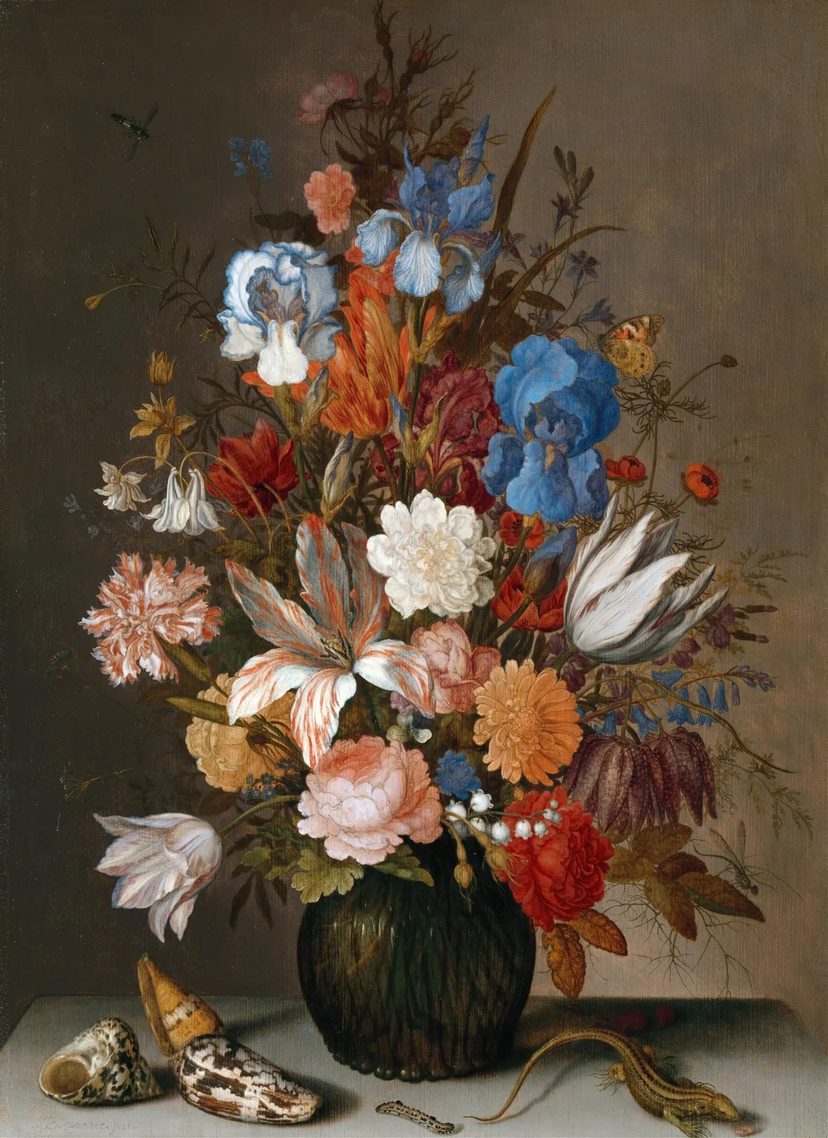 Still Life with Flowers av Balthasar van der Ast