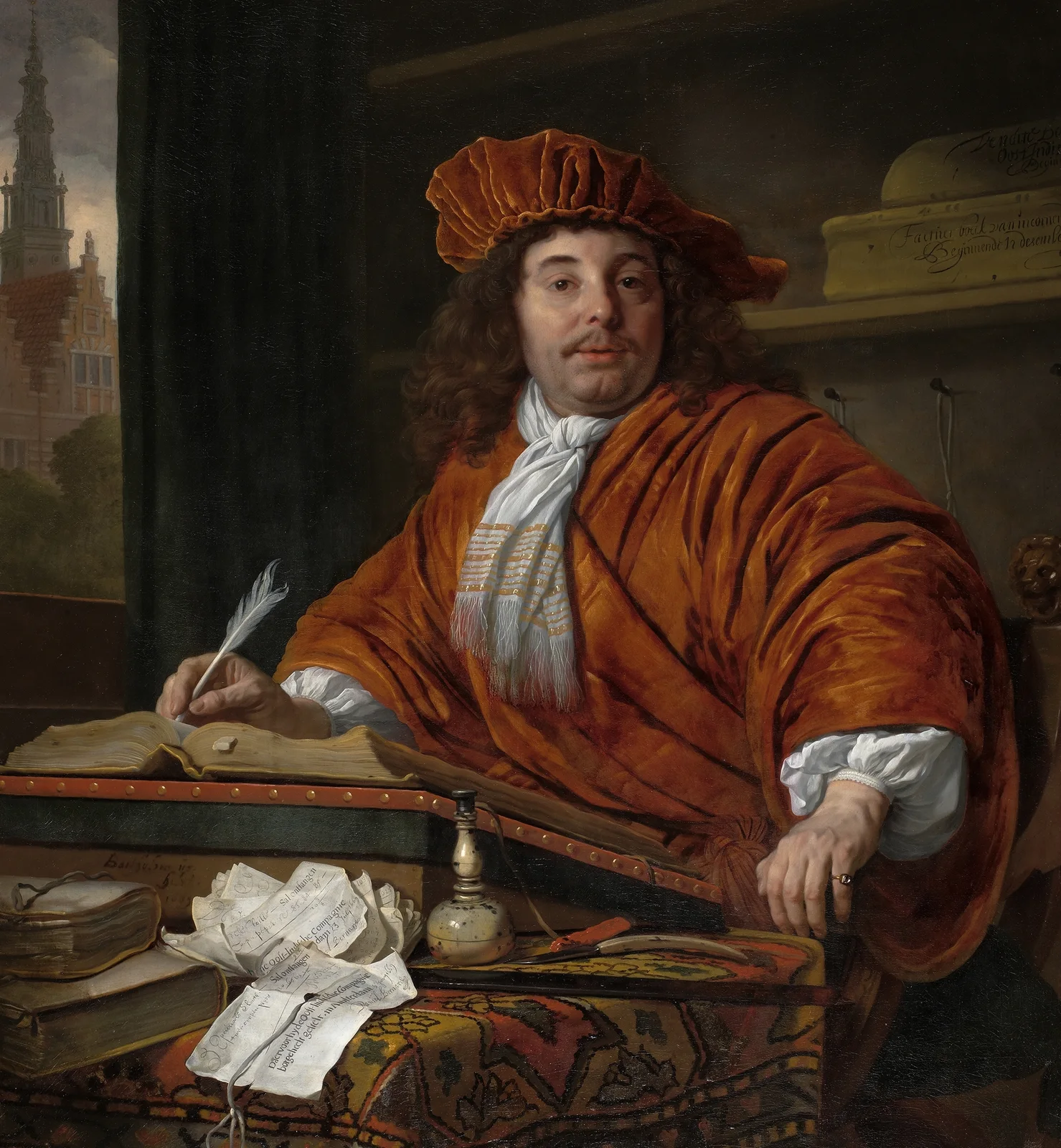 Daniel Bernard (1626-1714) av Bartholomeus van der Helst