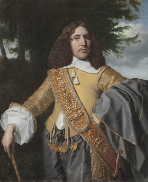 Portrait of Louis De Geer the Younger 1622-1695 av Bartholomeus van der Helst