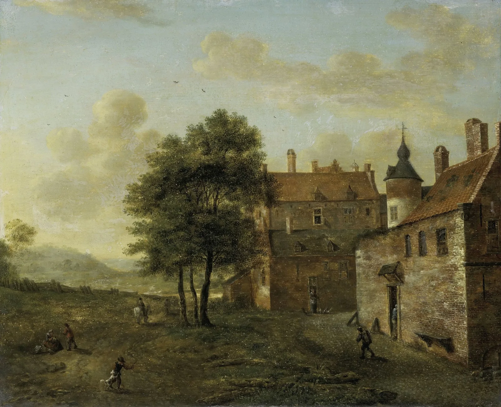 A Country Home av Jan van der Heyden