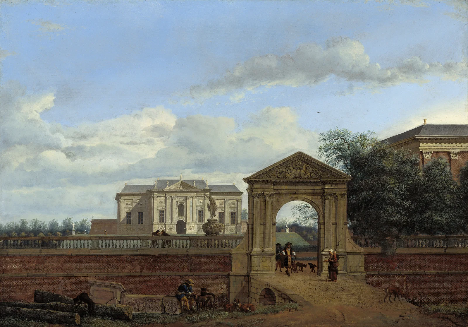 An Architectural Fantasy av Jan van der Heyden