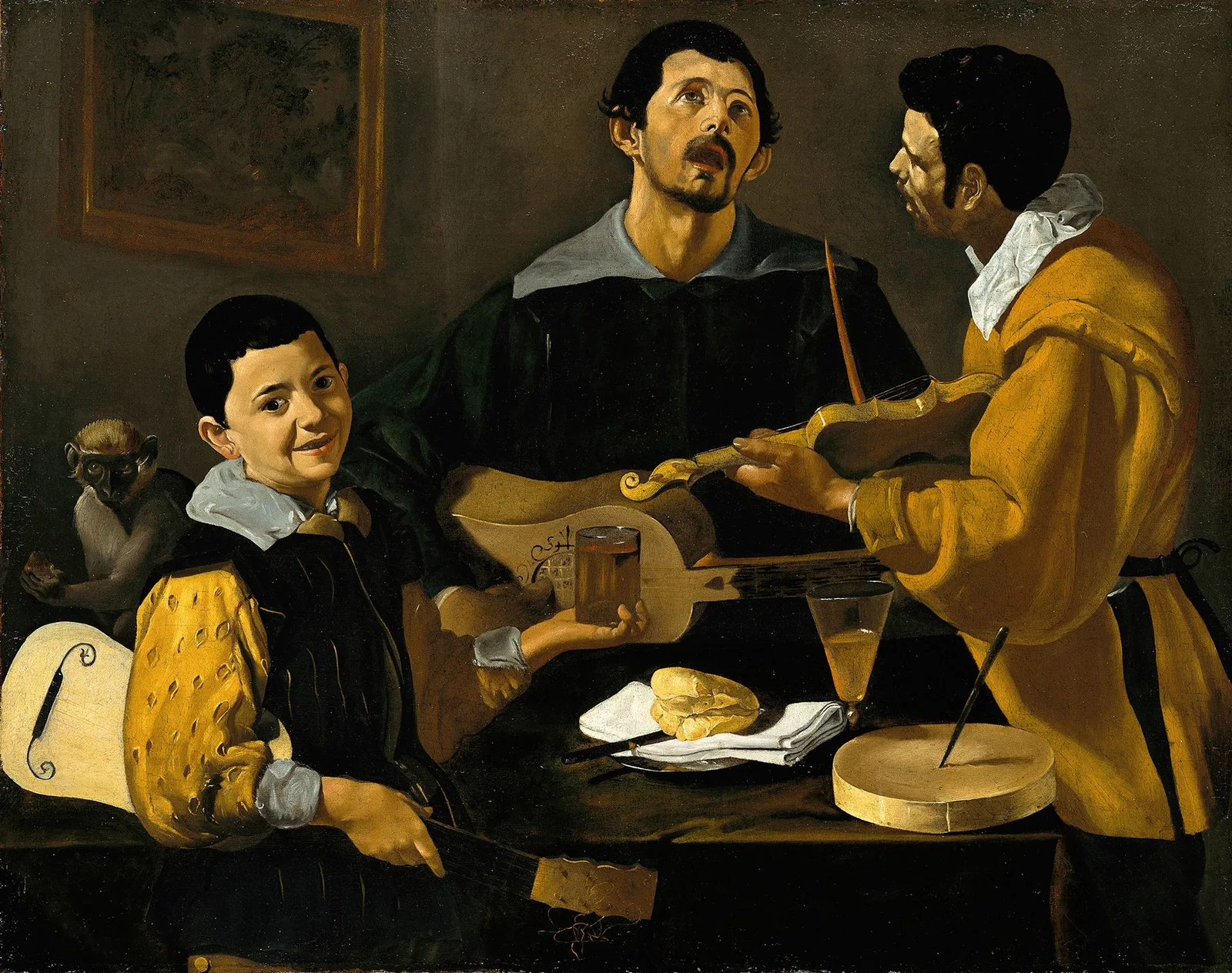 The Three Musicians av Diego Velázquez