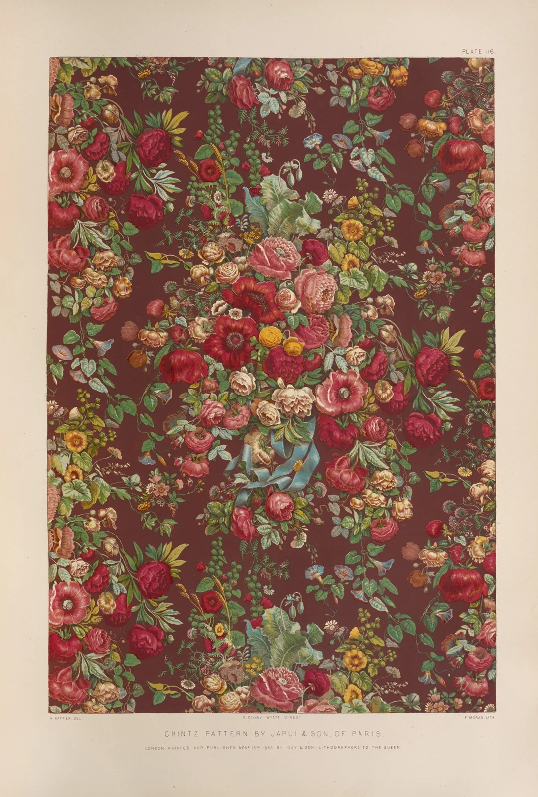 Chintz pattern av Matthew Digby Wyatt