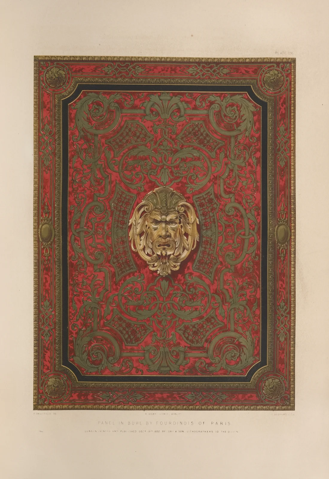 Panel in Buhl av Matthew Digby Wyatt