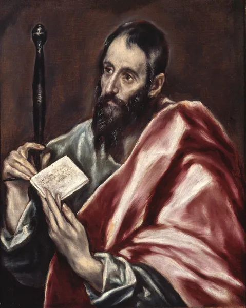St. Paul av El Greco (Domenikos Theotokopoulos)