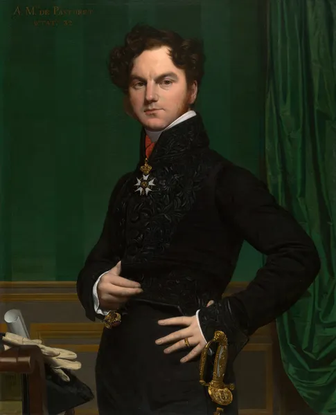 Amédée-David, the Comte de Pastoret av Jean Auguste Dominique Ingres