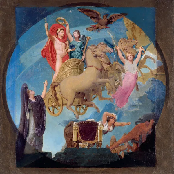 Apothéose de Napoléon Ier av Jean Auguste Dominique Ingres