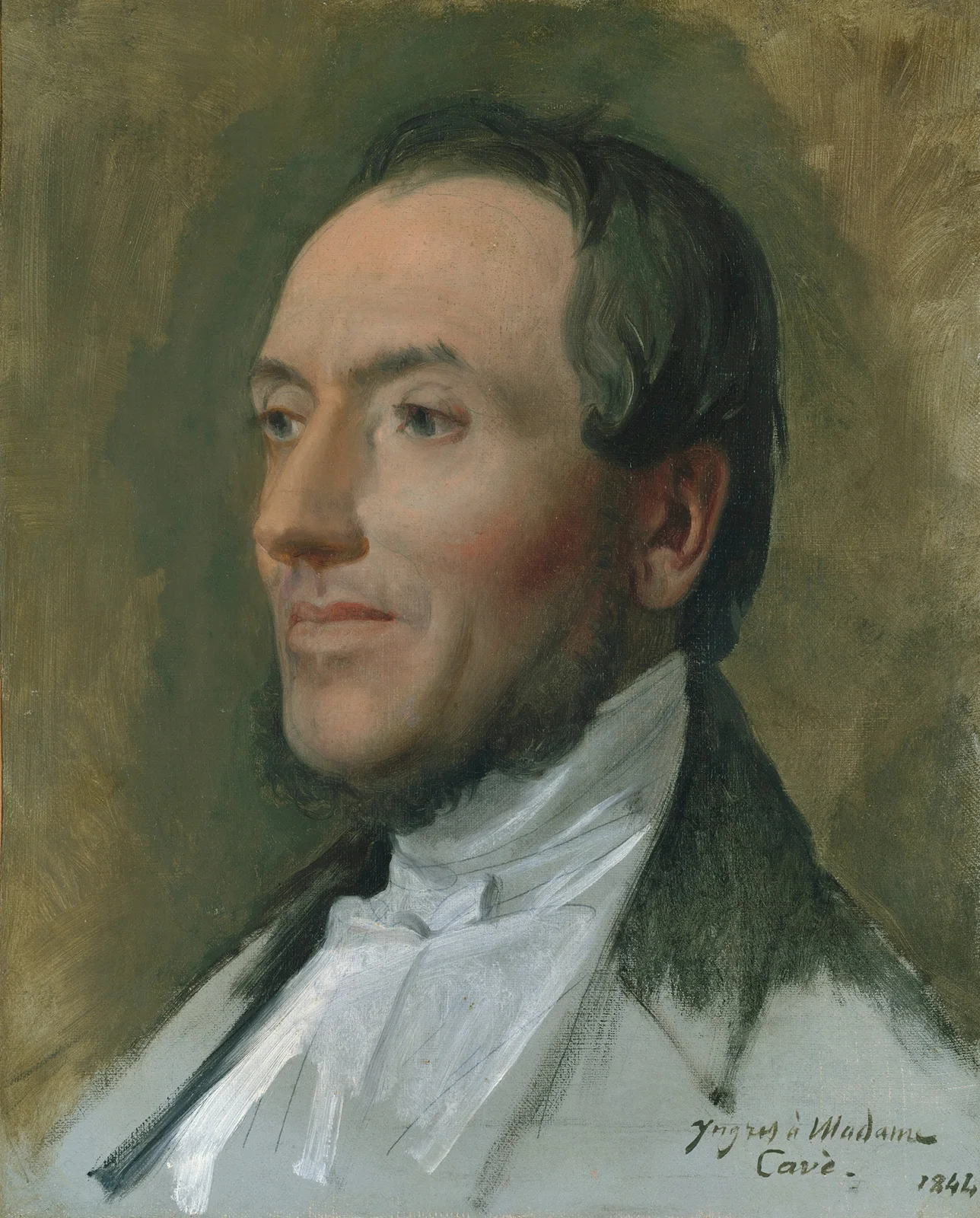 Edmond Cavé (1794–1852) av Jean Auguste Dominique Ingres