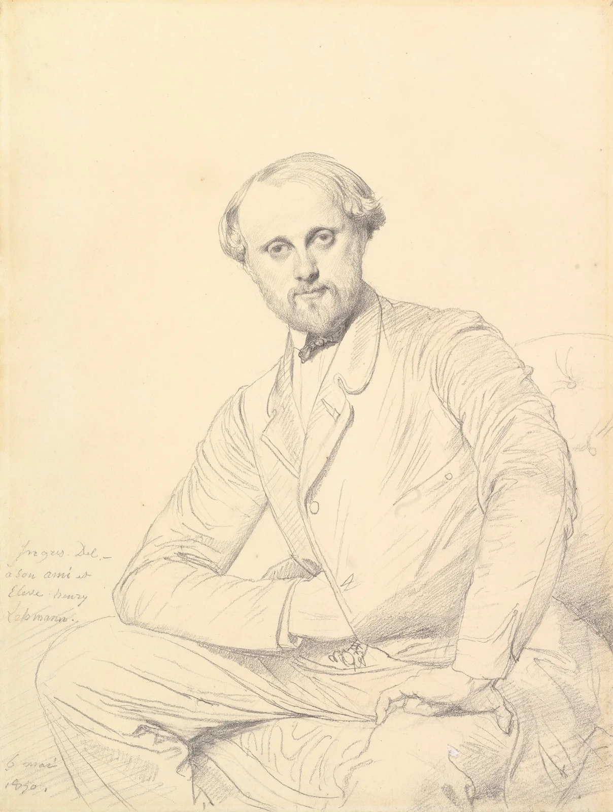 Henri Lehmann av Jean Auguste Dominique Ingres