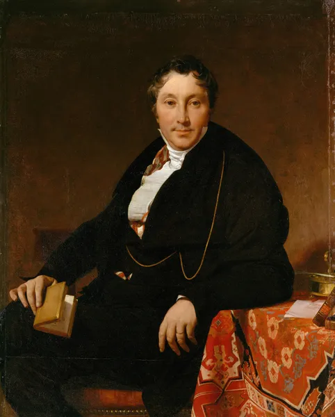 Jacques-Louis Leblanc (1774–1846) av Jean Auguste Dominique Ingres