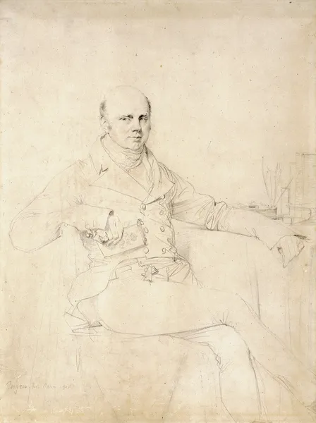 John Russell, Sixth Duke of Bedford av Jean Auguste Dominique Ingres