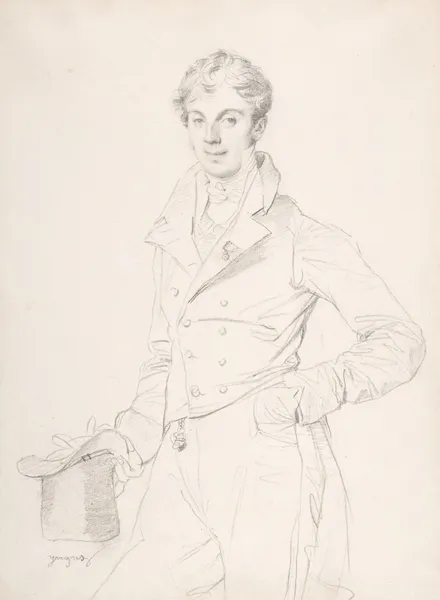 Lancelot-Théodore, comte Turpin de Crissé av Jean Auguste Dominique Ingres