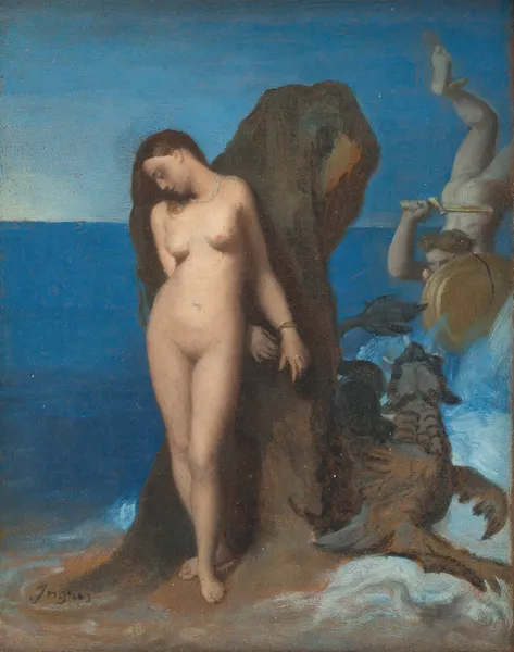 Perseus and Andromeda av Jean Auguste Dominique Ingres