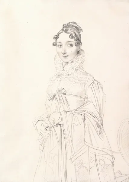 Portrait of a Lady av Jean Auguste Dominique Ingres