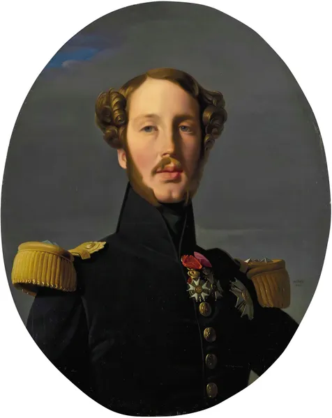 Portrait Of Ferdinand-Philippe-Louis-Charles-Henri Of Bourbon Orleans, Duke Of Orleans av Jean Auguste Dominique Ingres
