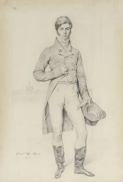 Portrait of Lord Grantham av Jean Auguste Dominique Ingres
