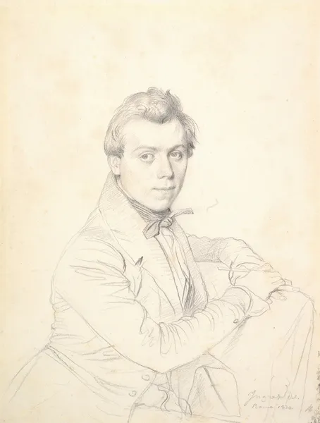 The Architect Charles-Victor Famin av Jean Auguste Dominique Ingres