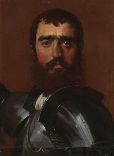 The Condottiere av Jean Auguste Dominique Ingres