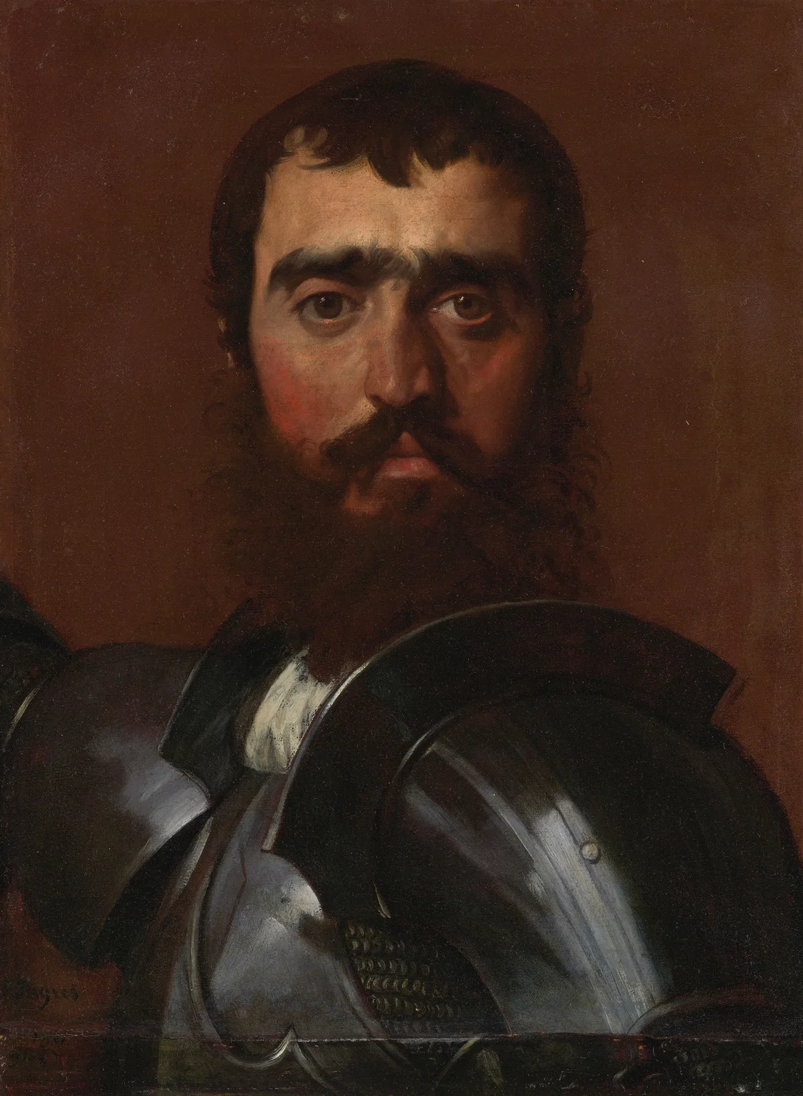 The Condottiere av Jean Auguste Dominique Ingres