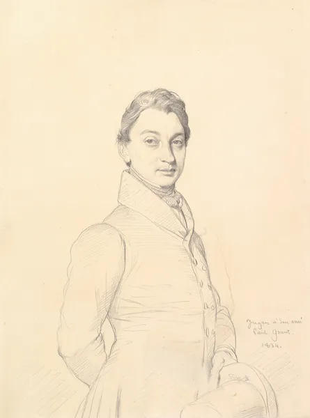 The Lawyer Paul Grand av Jean Auguste Dominique Ingres