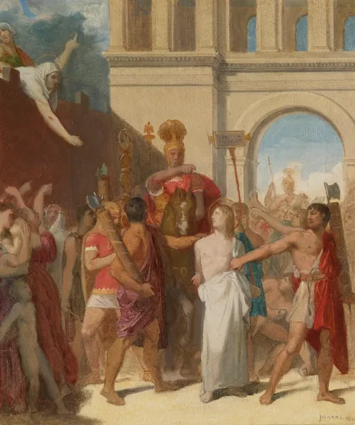The Martyrdom Of St. Symphorian av Jean Auguste Dominique Ingres