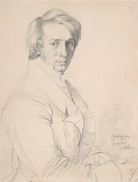 Ursin-Jules Vatinelle (1798-1881) av Jean Auguste Dominique Ingres