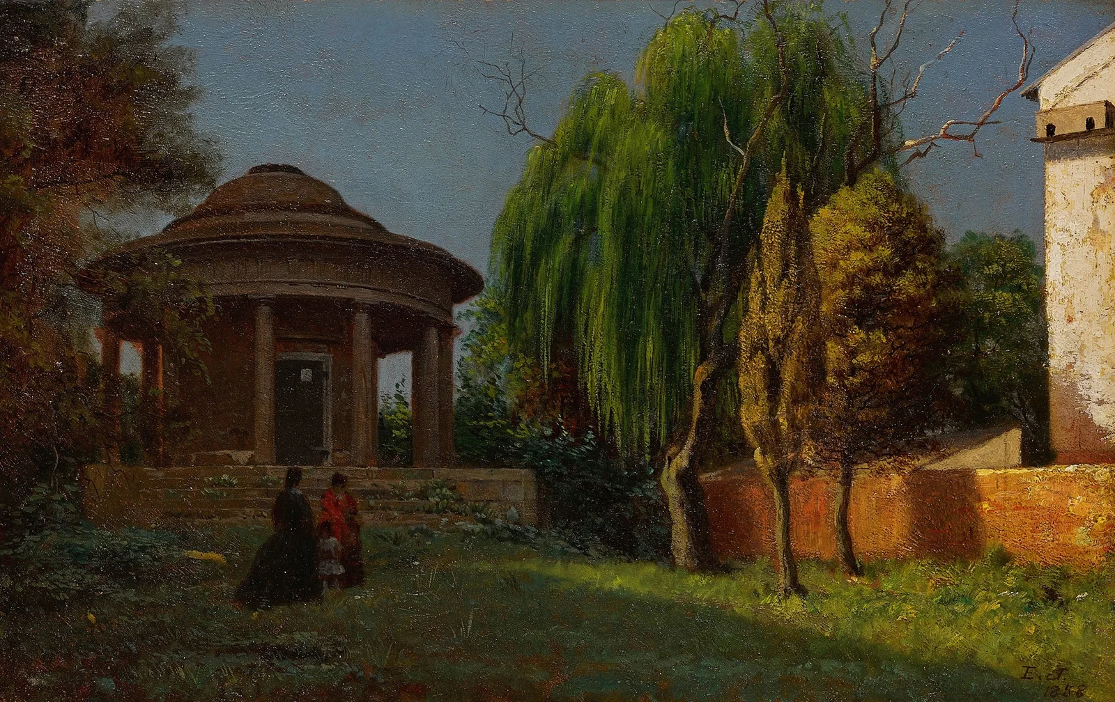Scene Associated with Mount Vernon av Eastman Johnson