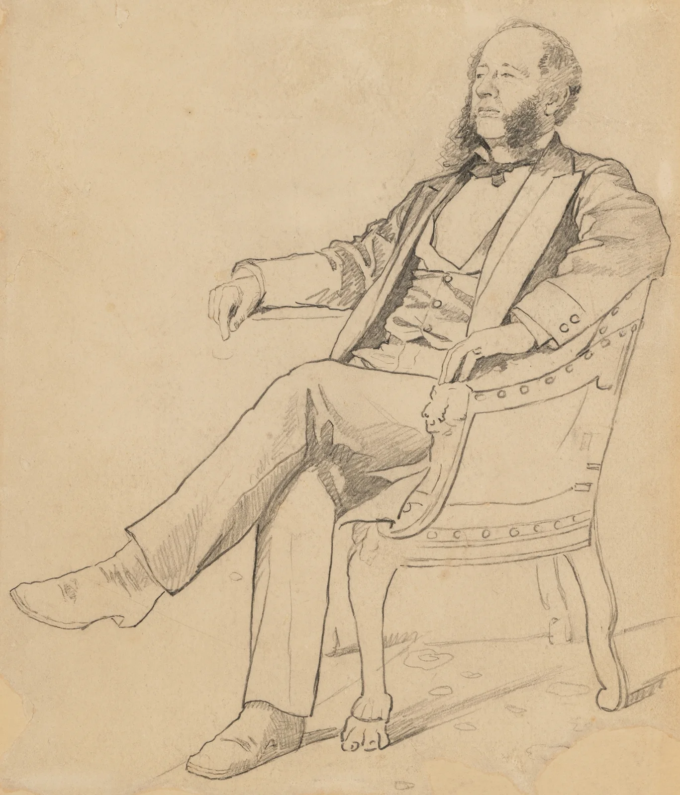 William Henry Vanderbilt av Eastman Johnson